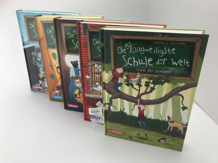 Produktbild Die unlangweiligste Schule der Welt 5: Duell der Schulen (Deutsch, Sabrina J. Kirschner, Monika Parciak, 2019)