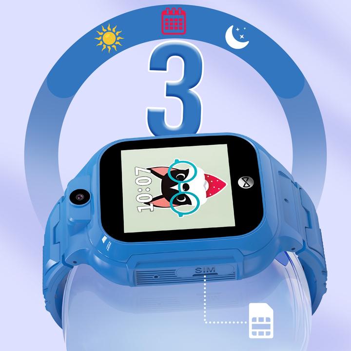 Image du produit Forever smartwatch GPS WiFi Kids See Me! 3 KW-320 bleu