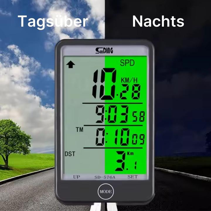 Actual product image Hermex Sunding bike computer Velocomputer bike computer bike speedometer