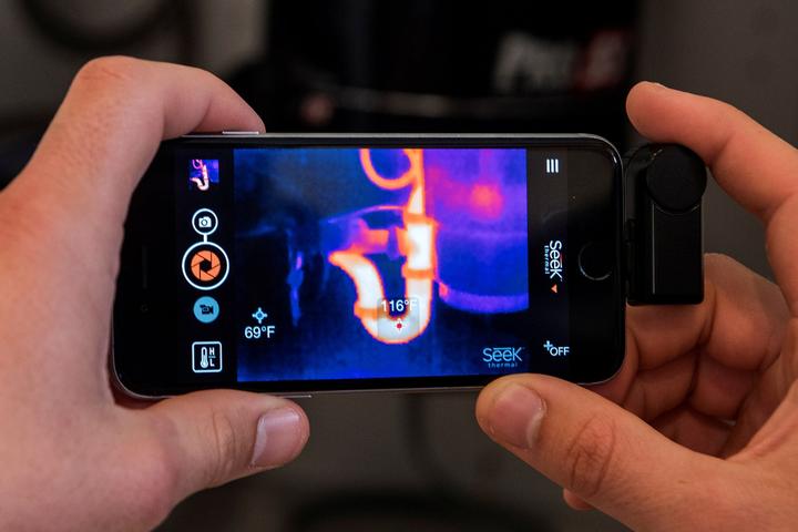 Actual product image SeeK Thermal Compact iOS