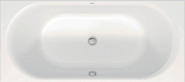 Produktbild Duravit Badewanne D-NEO 180x80 Einbauversion 2 RS weiss (160 l, 180 cm, 80 cm)