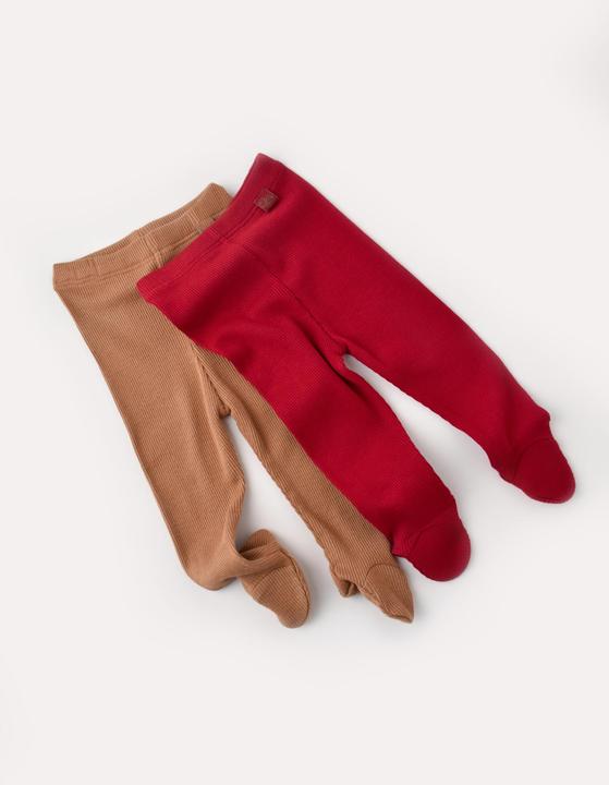 BabyCosy Strickhose mit Fuss. 2 Pack