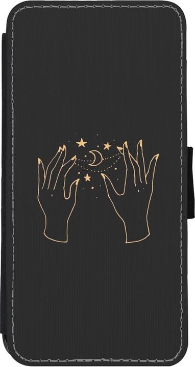 Produktbild PhoneLook Hülle Wallet schwarz Grey magic hands (Apple iPhone 11)