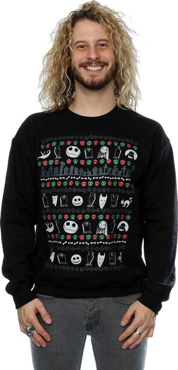 Produktbild Disney Nightmare Before Christmas Festive Icons Sweatshirt (XXL)