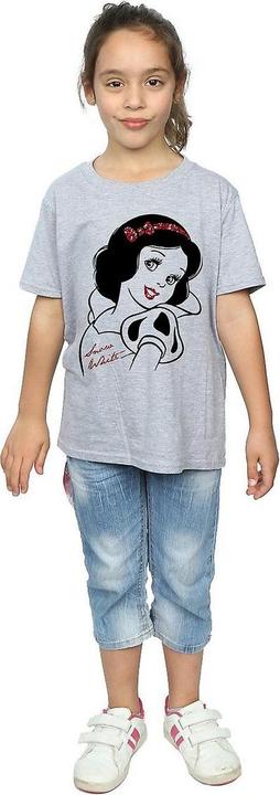 Immagine prodotto Snow White Maglietta Glitter delle ragazze (128)