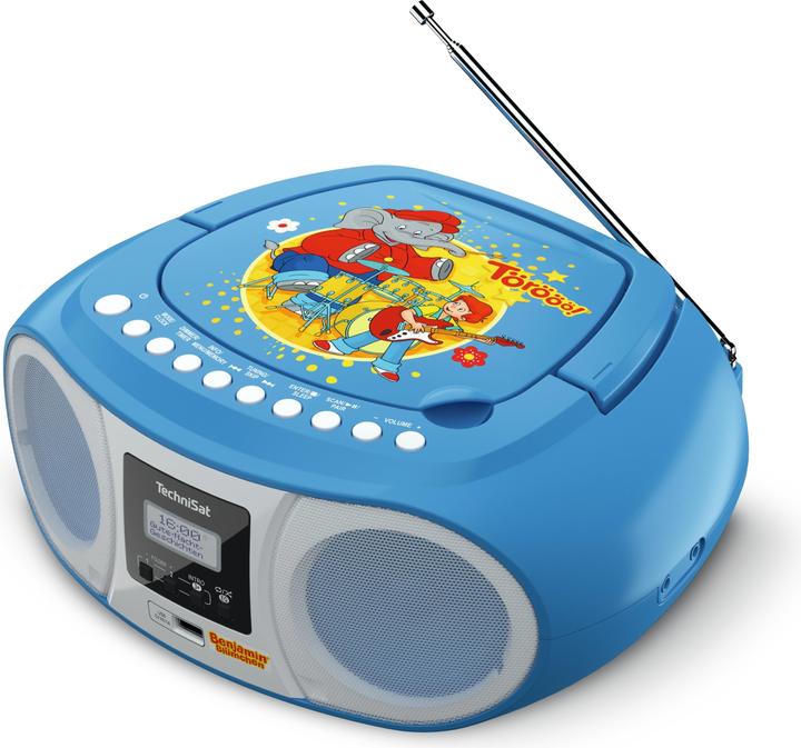 Image du produit TechniSat DigitRadio 1990 Benjamin Blümchen Edition (DAB+ DAB, VHF, Bluetooth)