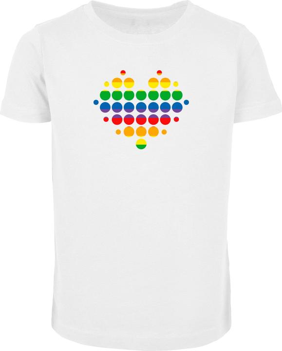 Produktbild Merchcode Girls Love Dots Short Sleeve Tee - 167901 (134)