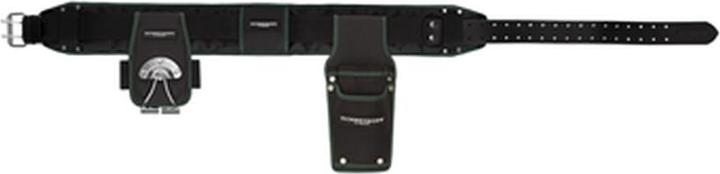 Actual product image Ochsenkopf professional forestry belt, genuine leather, double hole, padded, 80-120 cm (120)
