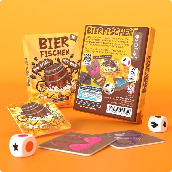 Image du produit Denkriesen BIERFISCHEN - Un jeu avec la bière (Allemand)