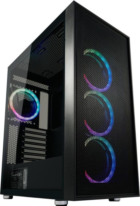LC-Power Case Gaming 802B-ON Nero Wandererd X RGB nero al dettaglio (ATX, mATX, Mini-ITX)