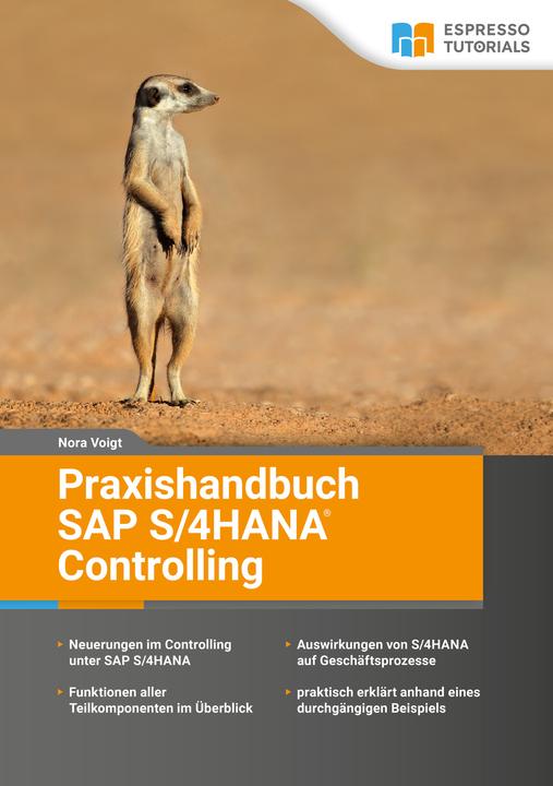 Immagine prodotto Espresso Tutorials Praxishandbuch SAP S/4HANA Controlling (Tedesco, Nora Voigt, 2023)