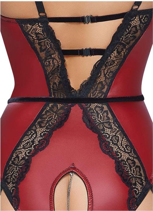 Actual product image Abierta Fina Body red/black M (M)