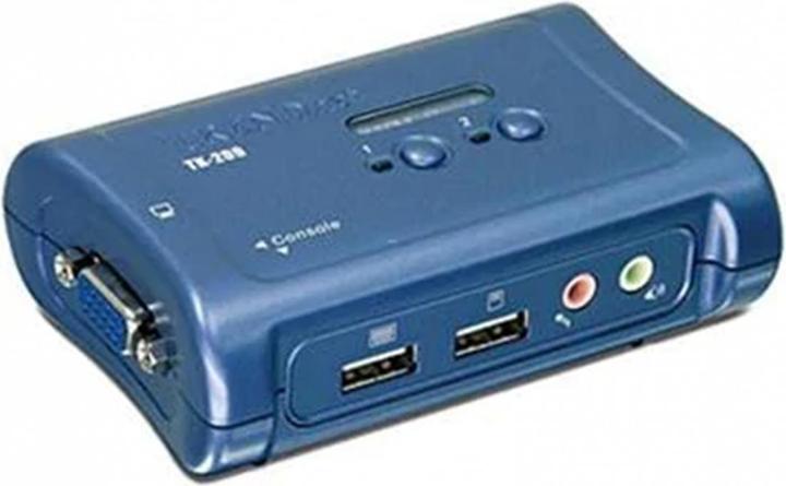 Produktbild Trendnet TK-209K 2-facher USB-KVM-Umschaltersatz mit Audio