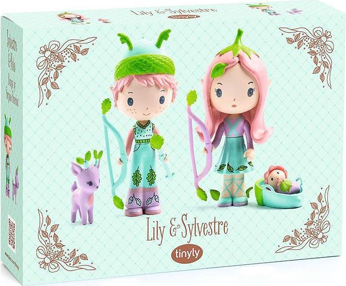 Actual product image Djeco Tinyly Lily & Sylvestre