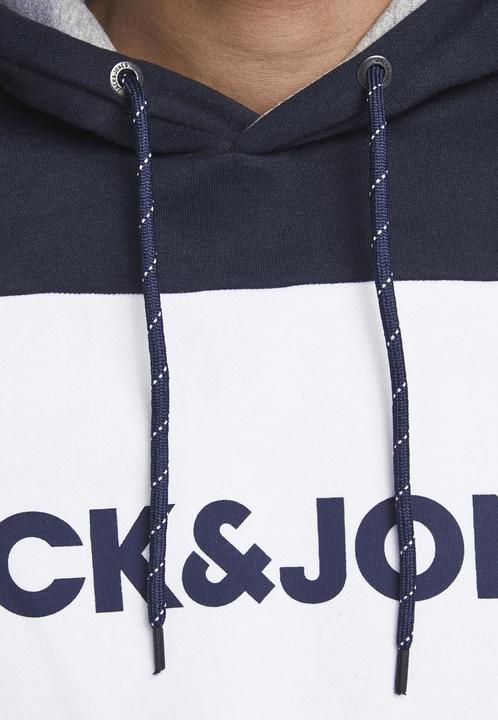 Immagine prodotto Jack & Jones Felpa con cappuccio con logo Colourblocking Logo (M)