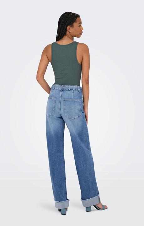 Produktbild Only ONLZADDIE Hohe Taille Weiter Beinschnitt Jeans Jeans mit weitem Bein (30)