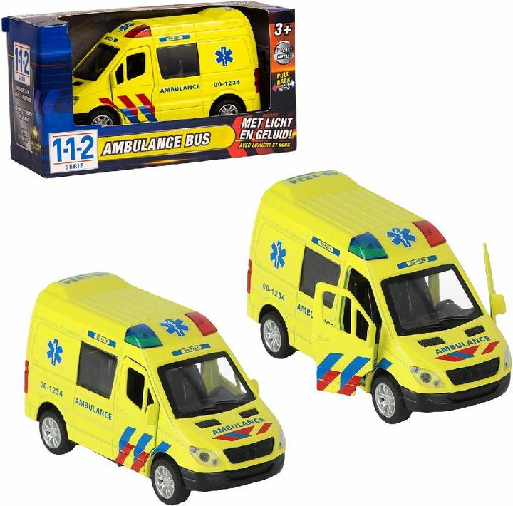 Actual product image Van der Meulen 112 Ambulance Bus 1:34 With Light+Sound