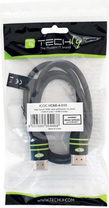 Immagine prodotto Techly HDMI (Typ A) — HDMI (Typ A) (2 m, HDMI)