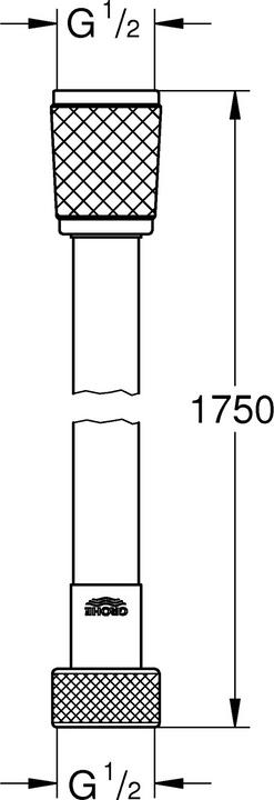 Produktbild Grohe VitalioFlex Trend (175 cm)