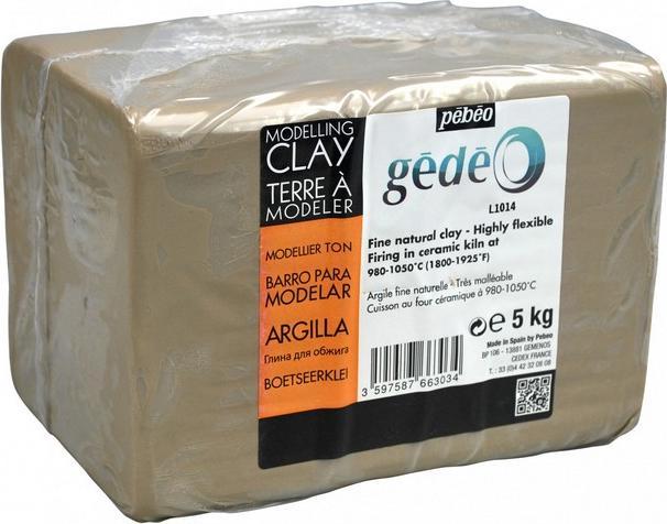 Productafbeelding Pebeo Gédéo klei voor het bakken wit 5 Kg (Wit, 5000000 ml)