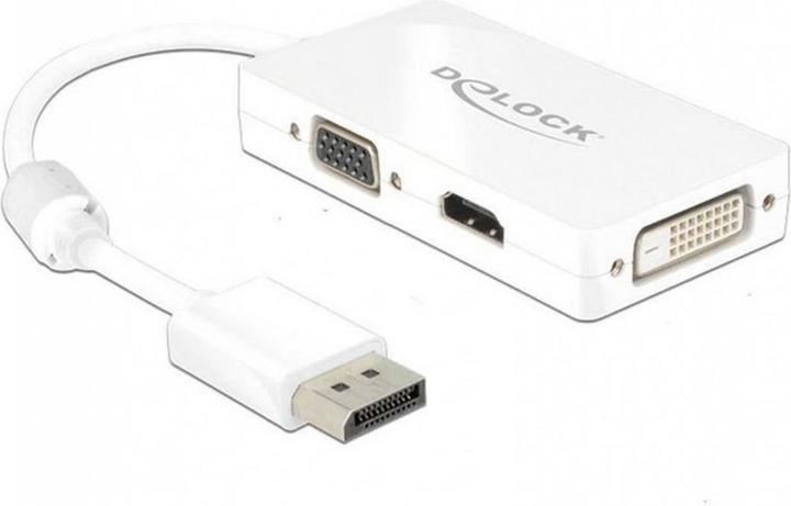 Delock DP zu (VGA, HDMI, DVI, 16.16 cm)