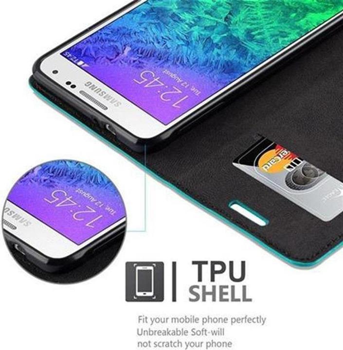 Produktbild Cadorabo Book Invisible Magnet Cover (Samsung Galaxy Alpha)