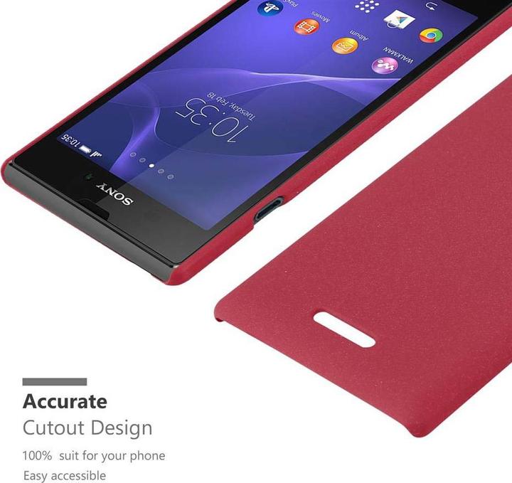 Productafbeelding Cadorabo Harde kaft Frosty Cover (Xperia T3)