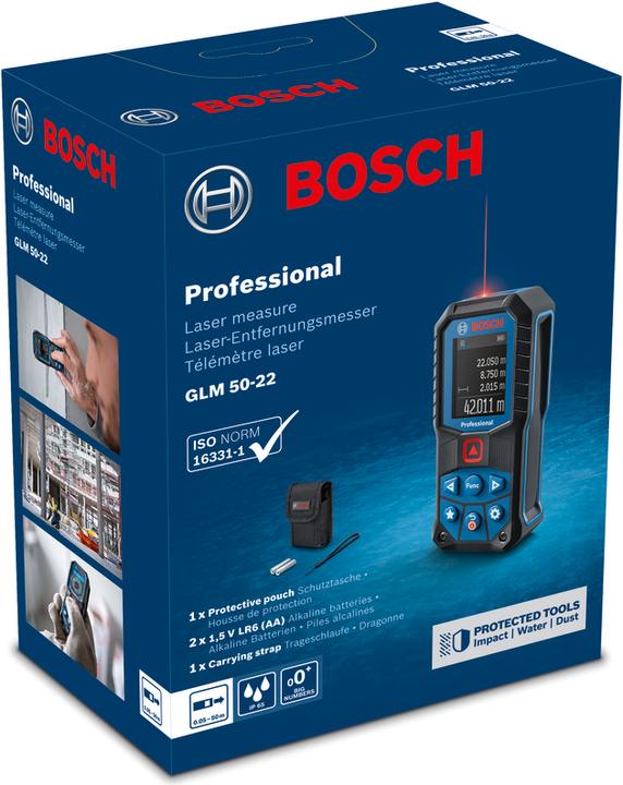 Immagine prodotto Bosch Professional GLM 50-22 (50 m, 635 nm)