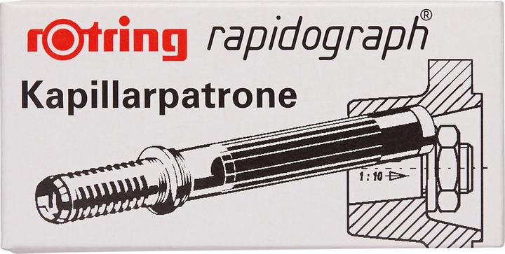 Rotring Rapidograph (Füllertinte, Schwarz)