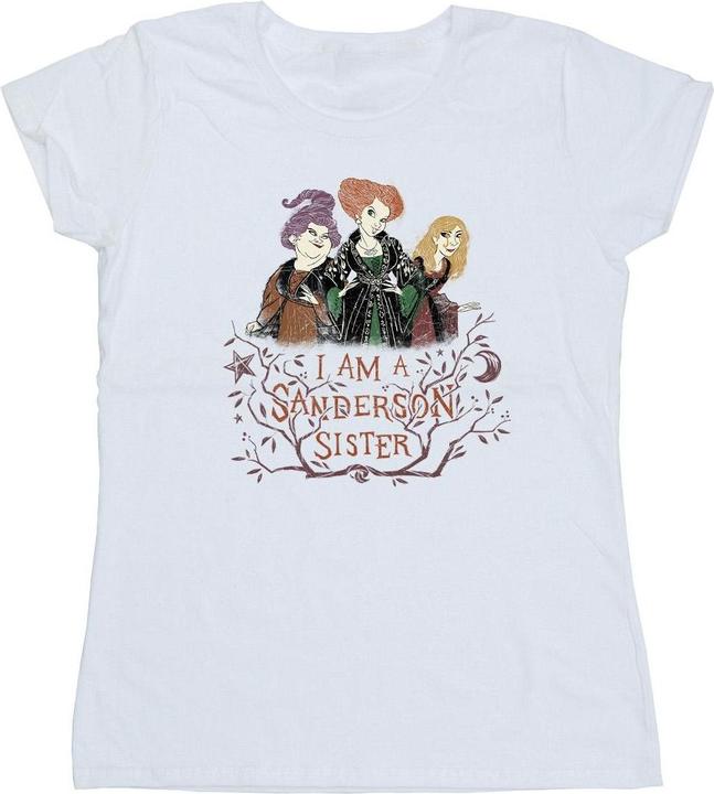 Actual product image Disney Womens/Ladies Hocus Pocus Sanderson Sister Cotton T-Shirt (XL)