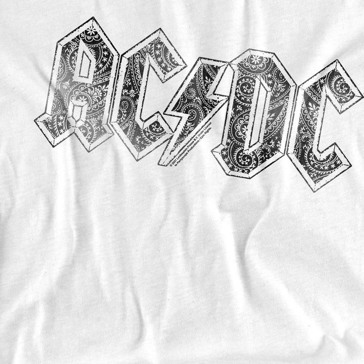 Immagine prodotto AC/DC Maglietta Logo Paisley Adulto Unisex (S)