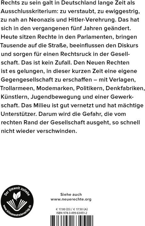 Actual product image Das Netzwerk der neuen Rechten (German, Christian Fox, 2019)