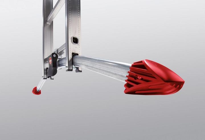 Image du produit Hailo S100 ProfiLOT, Échelle aluminium combinée 3 plans, 3x12nombre de barreaux (Échelle deux plans, 48 cm)