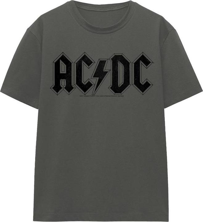 Actual product image AC/DC Unisex Adult Worn Logo T-Shirt (XXL)
