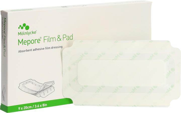 Image du produit Mepore Film & Pad 9x20cm (nouveau) 5 pcs (1308.15 ml)