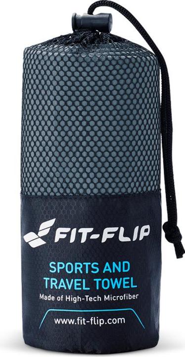 Immagine prodotto Fit-Flip Mikrofaser Handtuch schnelltrocknend mit Tasche 80x160cm (80 x 160 cm)