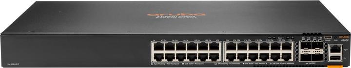 HPE Interruttore Aruba 6200F 24G Class4 PoE 4SFP+ 370W (28 Porti)