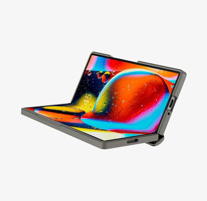 Actual product image Spigen Slim Armor Pro Galaxy Z Fold 6 Case Gunmetal (Samsung Galaxy Z Fold6)