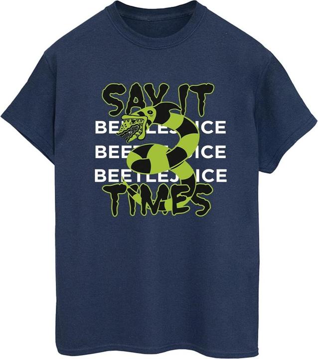 Image du produit Beetlejuice - T-shirt SAY IT TIMES - Femme (5XL)