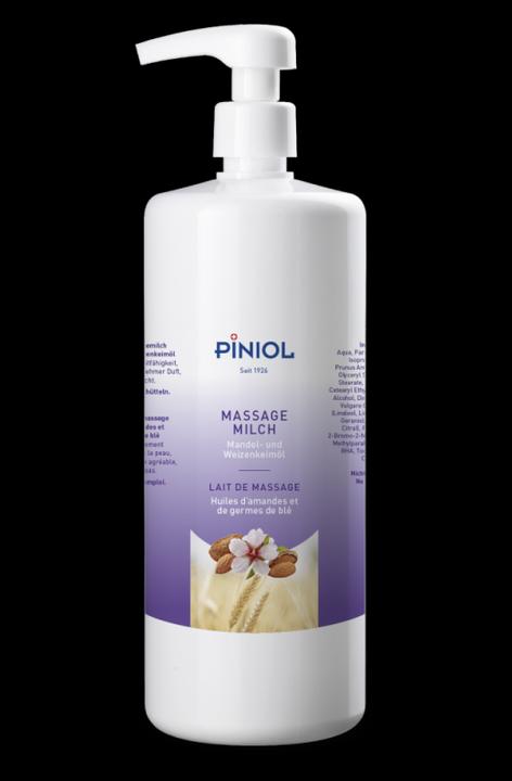 Produktbild Piniol MassageMilch Mandel und Weizenkeim Dispenser (1000 ml)
