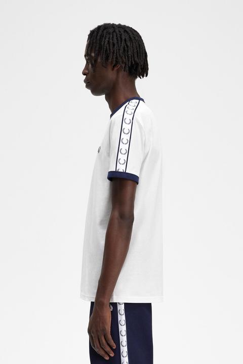 Actual product image Fred Perry Contrast trim T-shirt with band (XXL)
