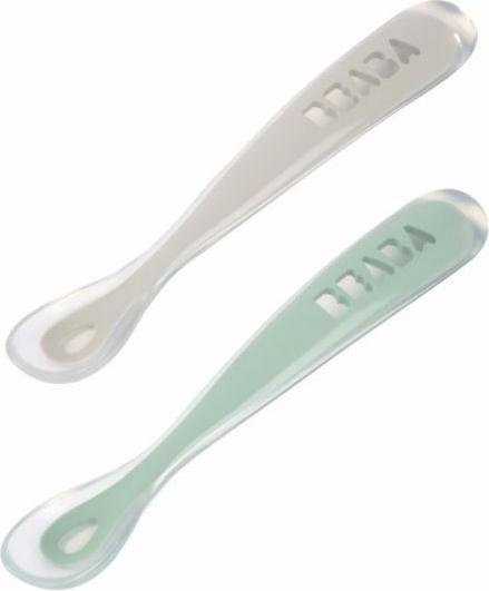 Immagine prodotto Beaba SET DI SILICONE 2 PEZZI. TASCHE CON SCATOLA, Grigio