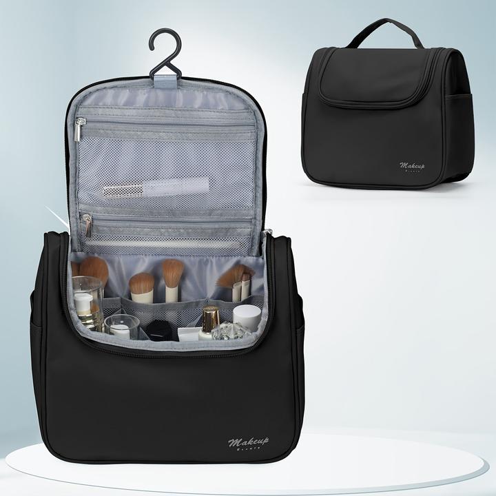 Only-Bags.Store Casual Style grosse Kapazität Kosmetikkoffer, Nylon Kulturtasche mit mehreren Taschen, langlebig (9.80 l)