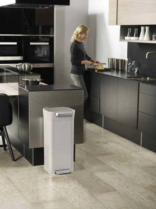 Immagine prodotto Joseph Joseph Stazione di riciclo Titan Slim Pietra, plastica/acciaio inossidabile (20 l)