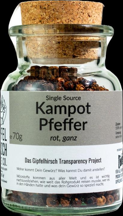 Image du produit Gipfelhirsch Kampot Pfeffer (80 g)