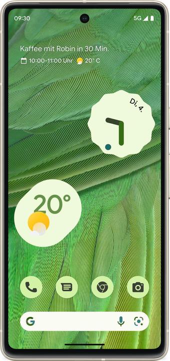 Actual product image Google Pixel 7 (128 GB, Lemongrass, 6.30", SIM + eSIM, 50 Mpx, 5G)