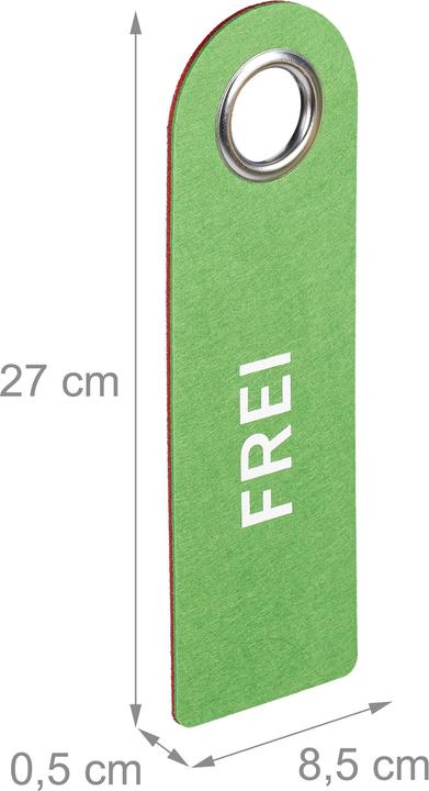 Produktbild Relaxdays 10x Türschild