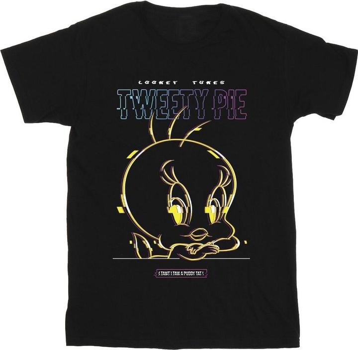 Immagine prodotto Looney Tunes Tweety Glitch Maglietta Uomo (3XL)