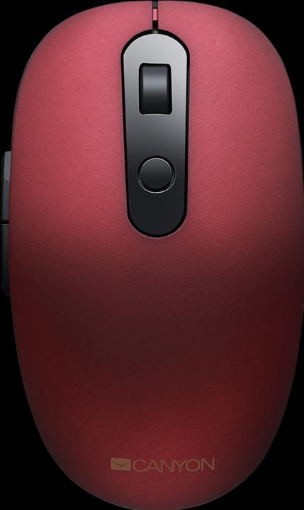 Image du produit Canyon MW-9 Souris optique sans fil 2 en 1 6 boutons, DPI 800/1000/1200/1500, 2 modes (BT / 2.4GHz) (Sans fil)