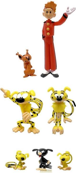 Image du produit Plastoy Marsupilami Minifigures Set de 7 Personnages 4 - 10 cm